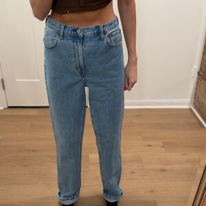 Abercrombie & Fitch Light Blue Straight Leg Jeans